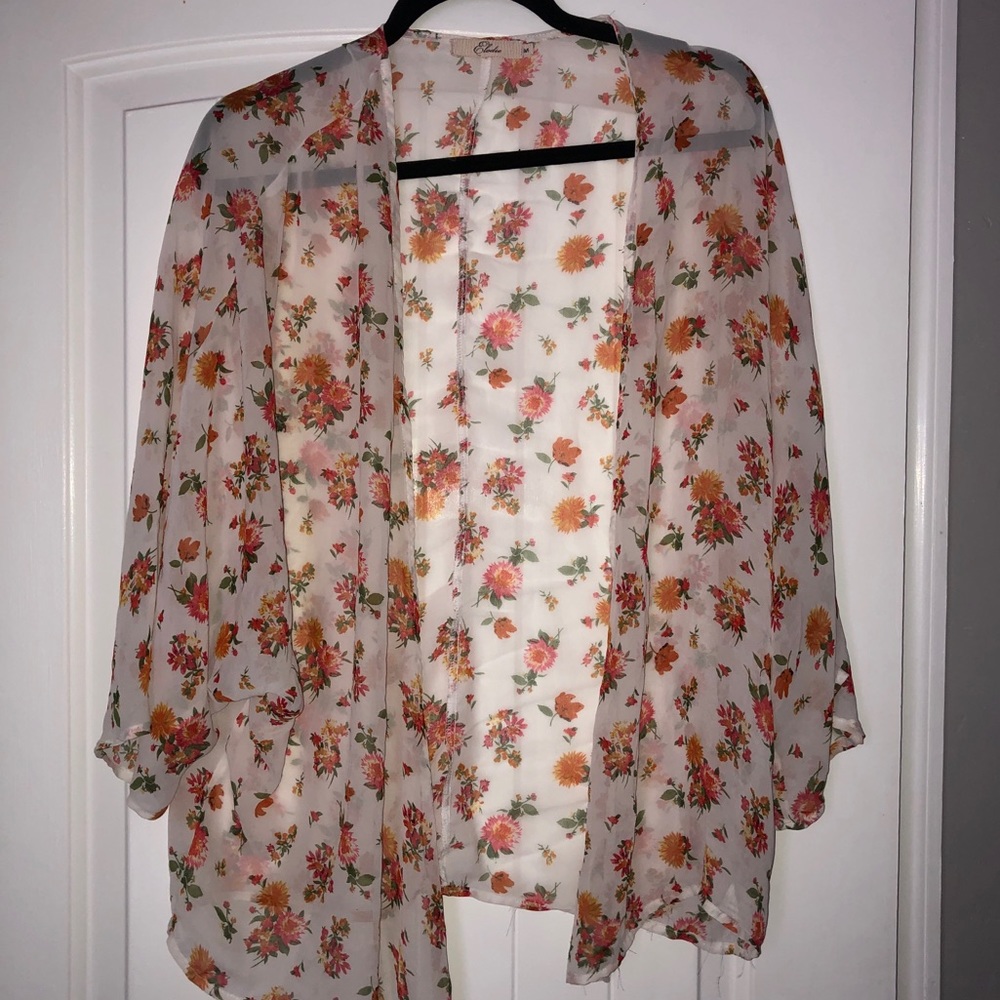 Floral kimono